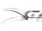 Bellucci Scissors curved left - N1705 QCL